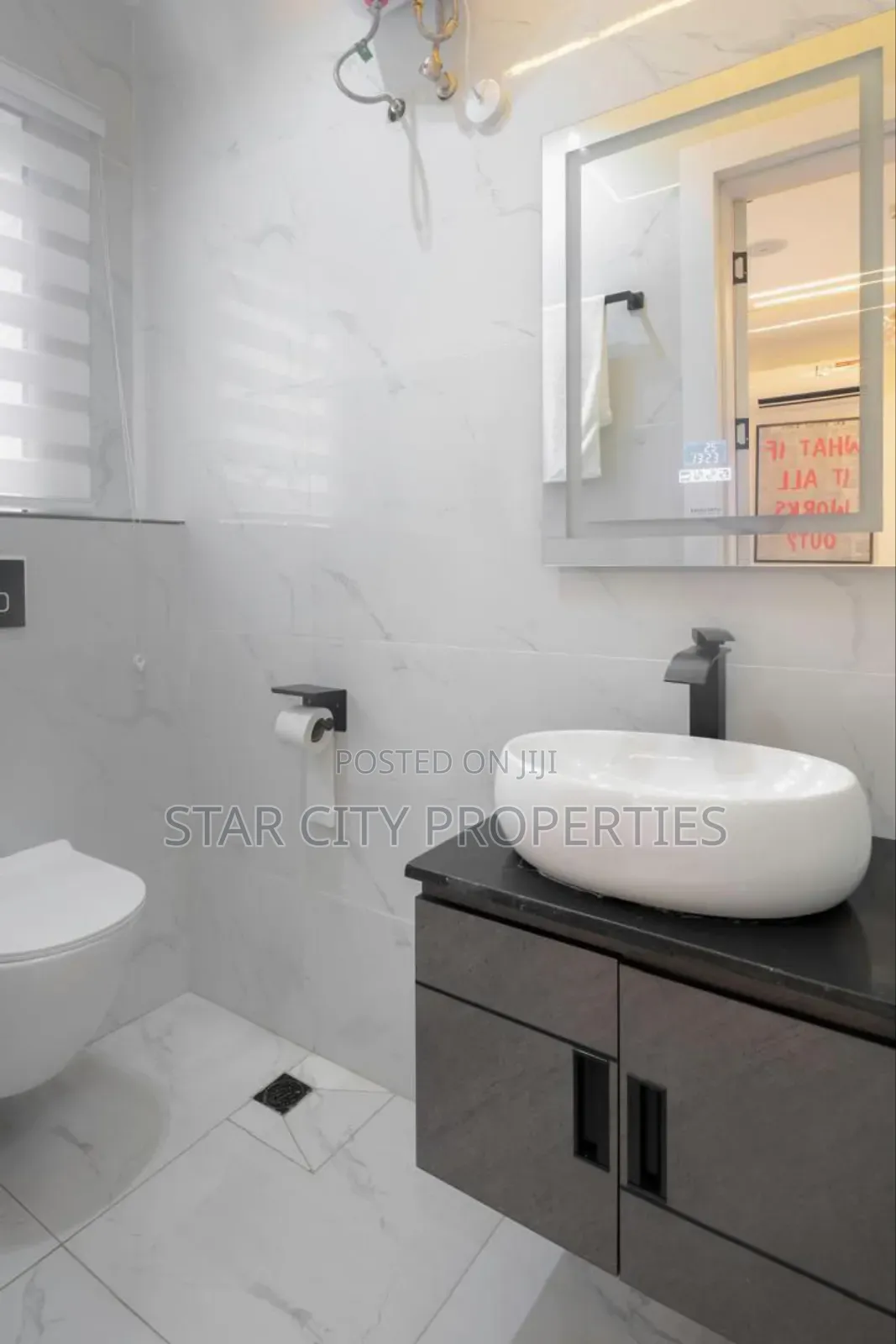 Furnished 3bdrm Apartment in Banana Island for rent