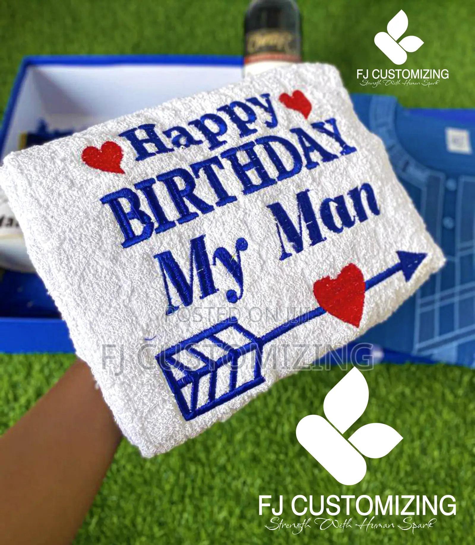 Customized Towels, Embroidered Towels, Personalized, Gifts, Branded