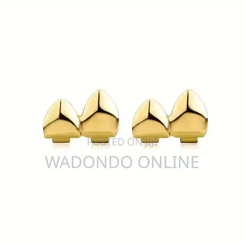 Double Single and Down Plated Grillz Teeth