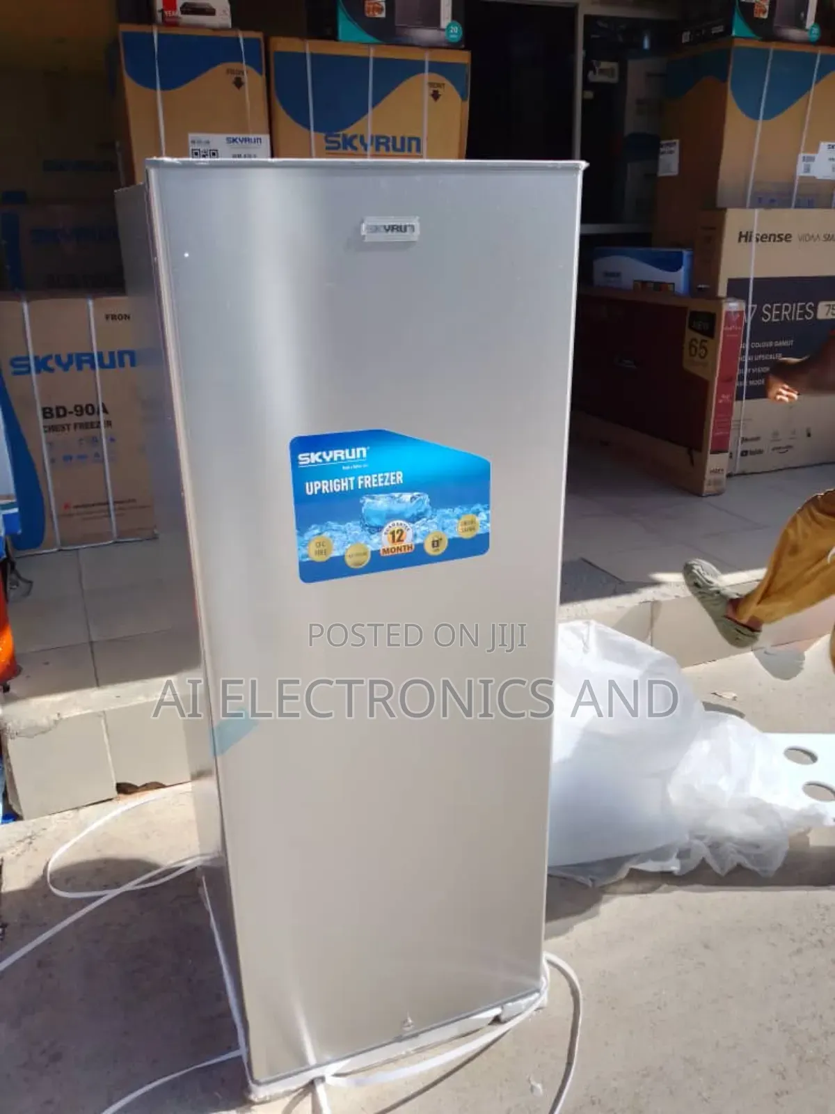 Skyrun Upright Freezer Model BDL-185h