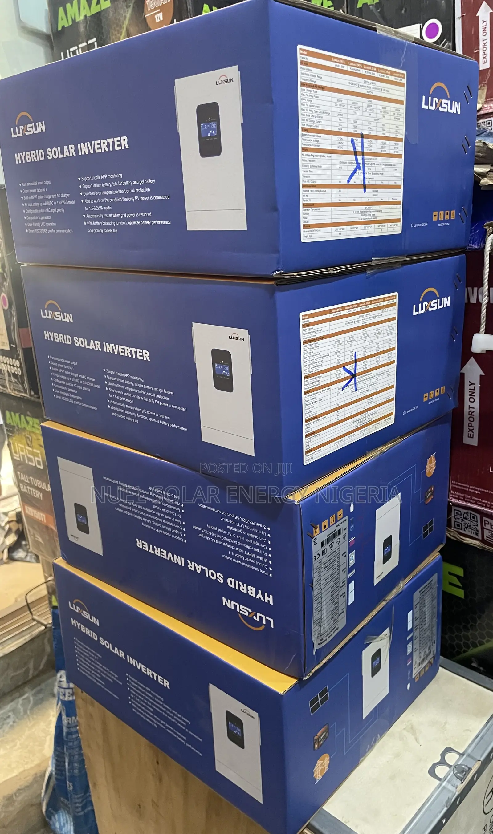 2kva Lexsun Hybrid Solar Inverter 12v