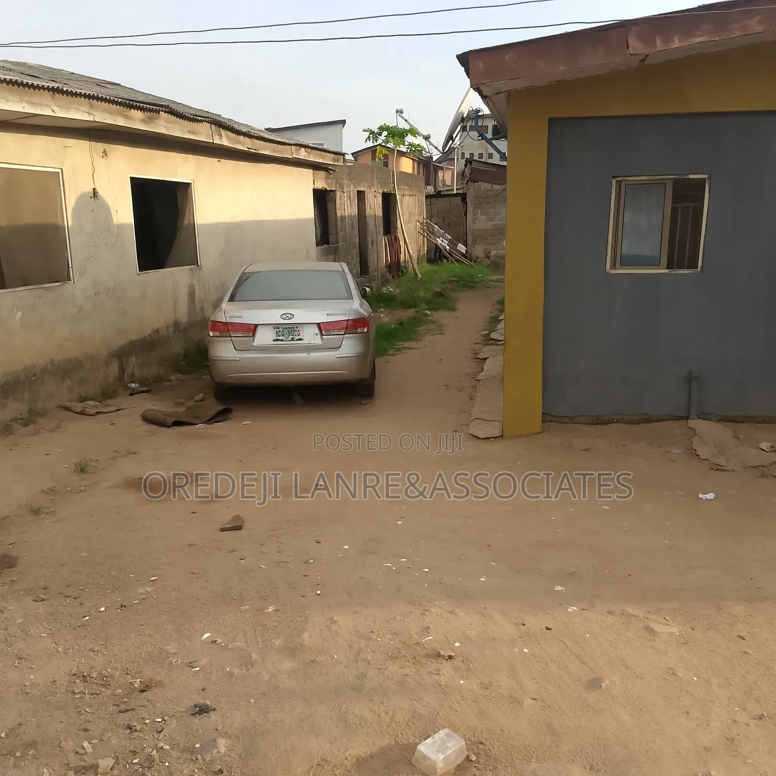 Two Units Of Square Shaped Half Plots In A Cool Area At Aguda Ogba