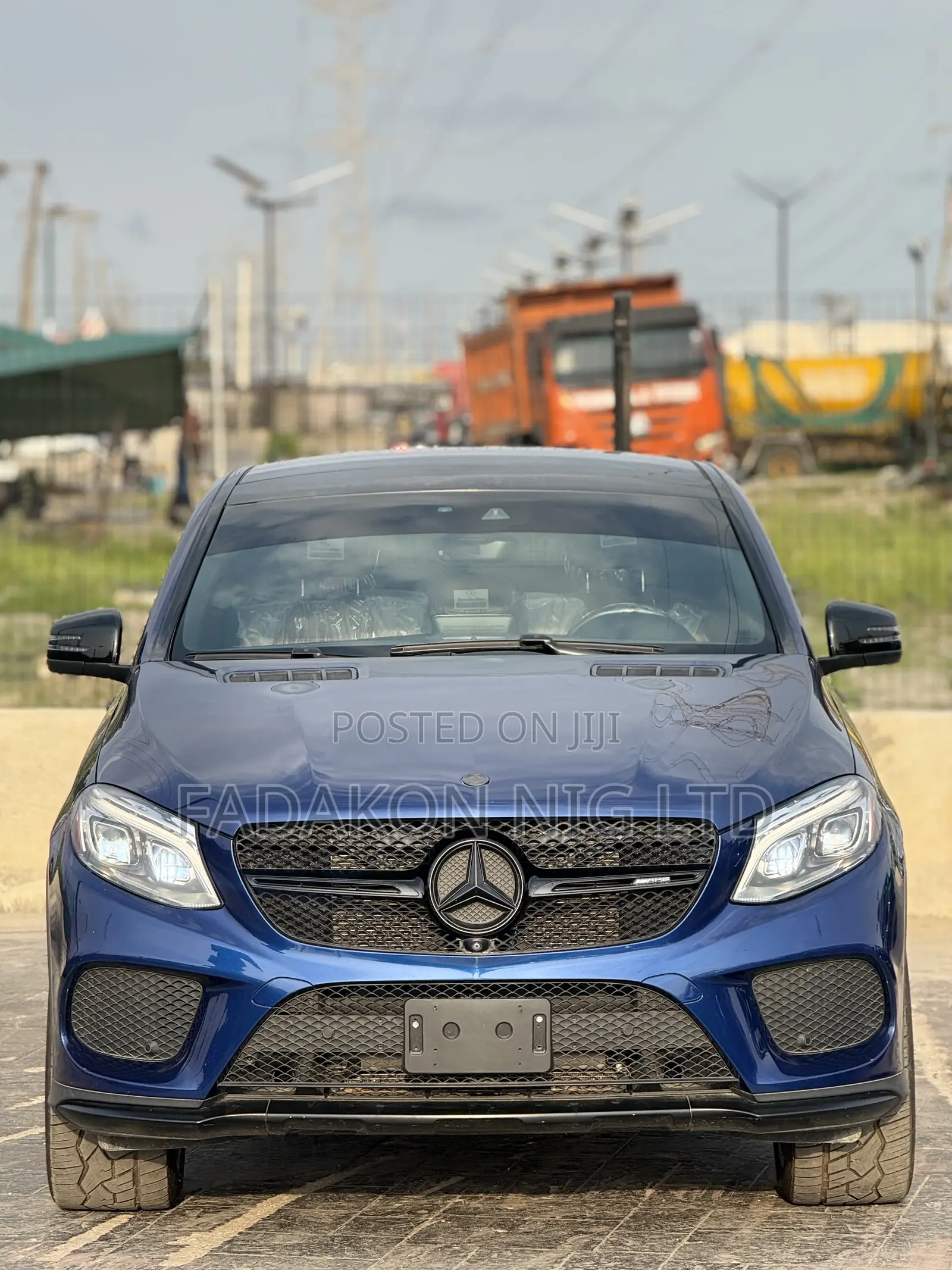 Mercedes-Benz GLE-Class AMG GLE 43 4MATIC 2017 Blue