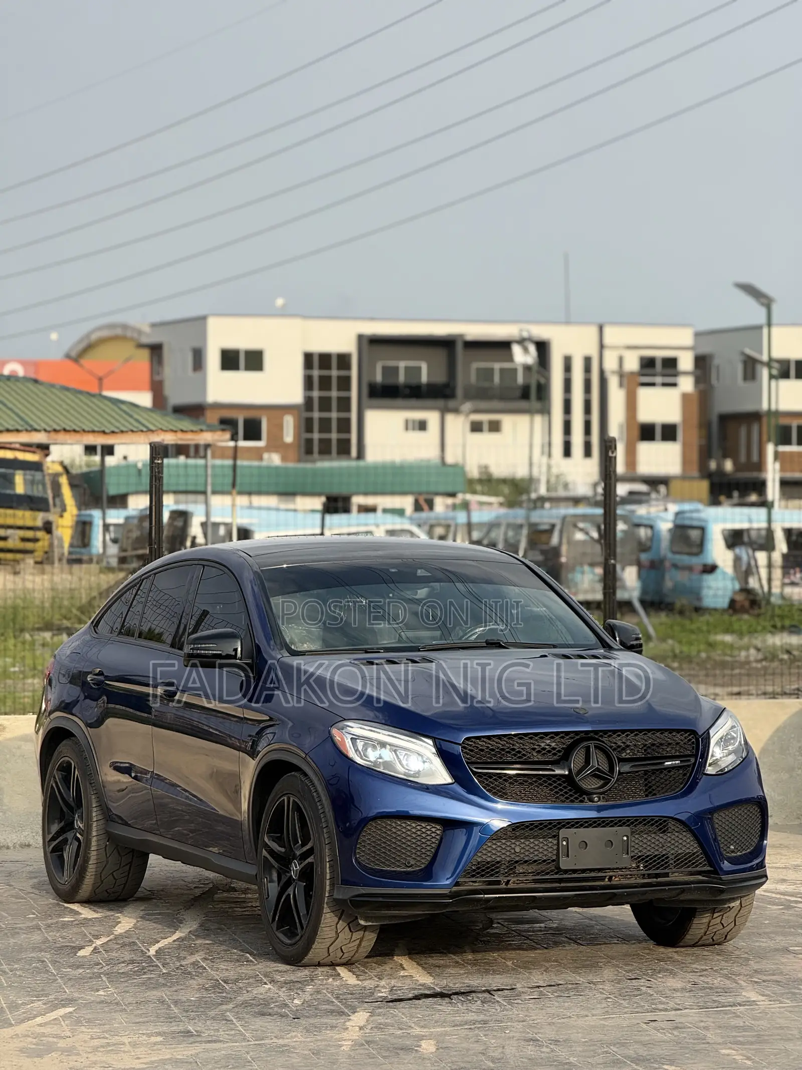 Mercedes-Benz GLE-Class AMG GLE 43 4MATIC 2017 Blue