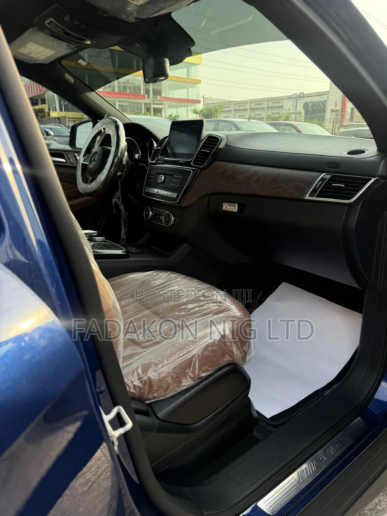 Mercedes-Benz GLE-Class AMG GLE 43 4MATIC 2017 Blue