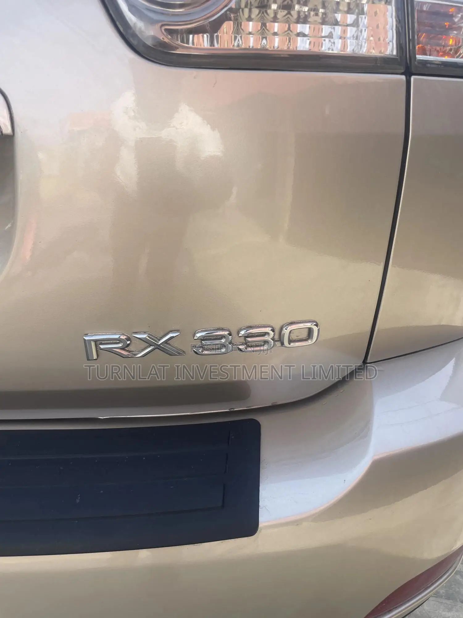 Lexus RX 330 2005 Gold