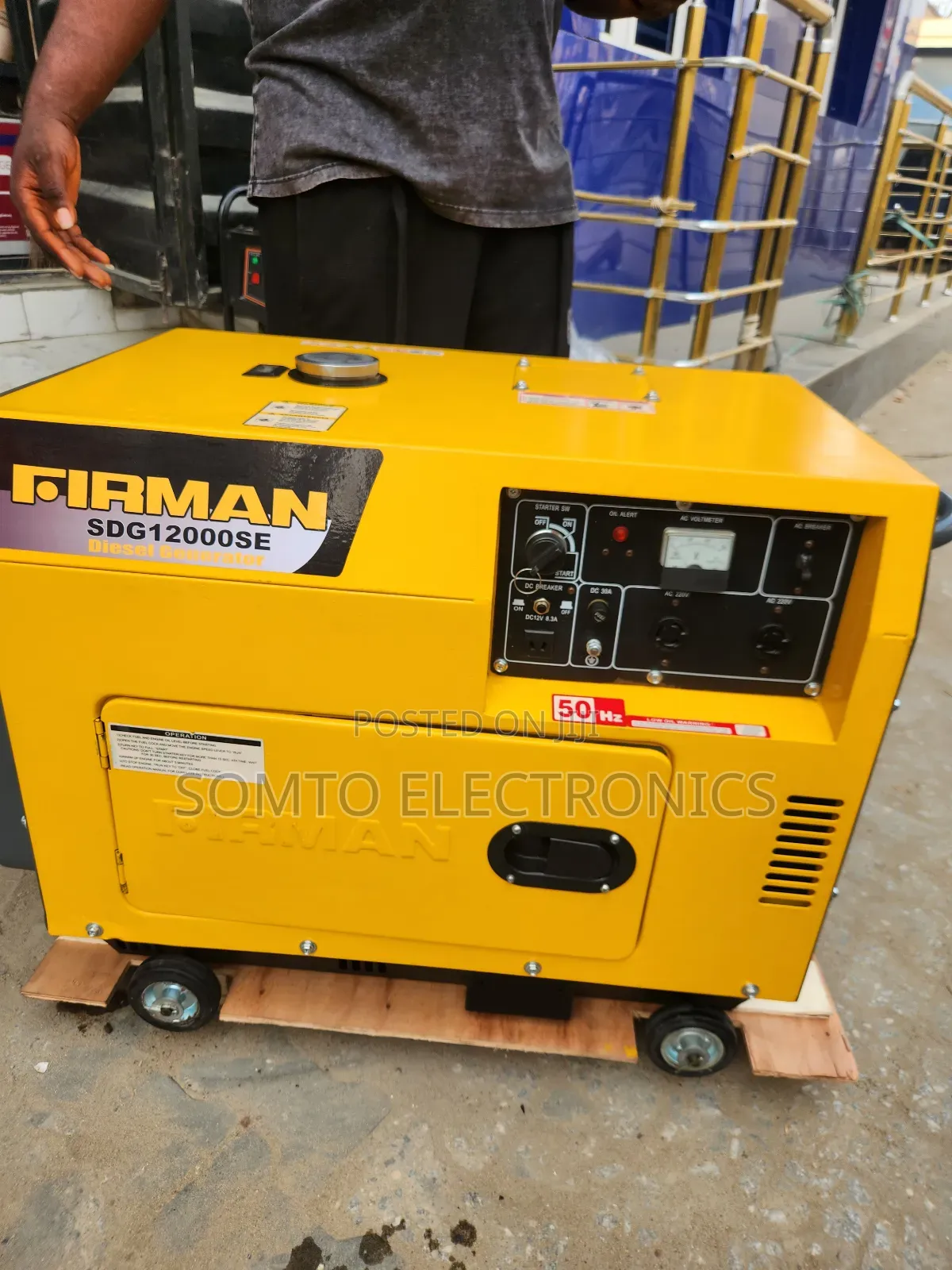10kva Original Firman Sounproof Generator With 1year Warranty
