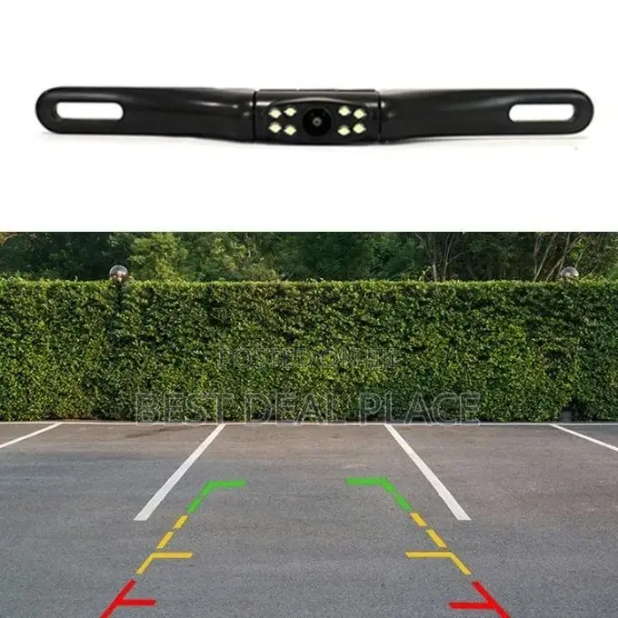 Car License Plate Hd Day And Night Vision Camera Waterproof