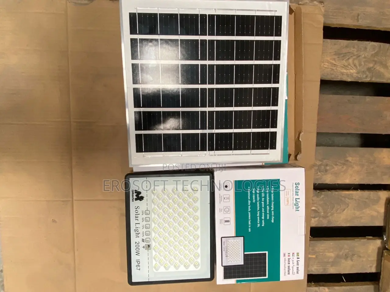 200w Solar Floodlight