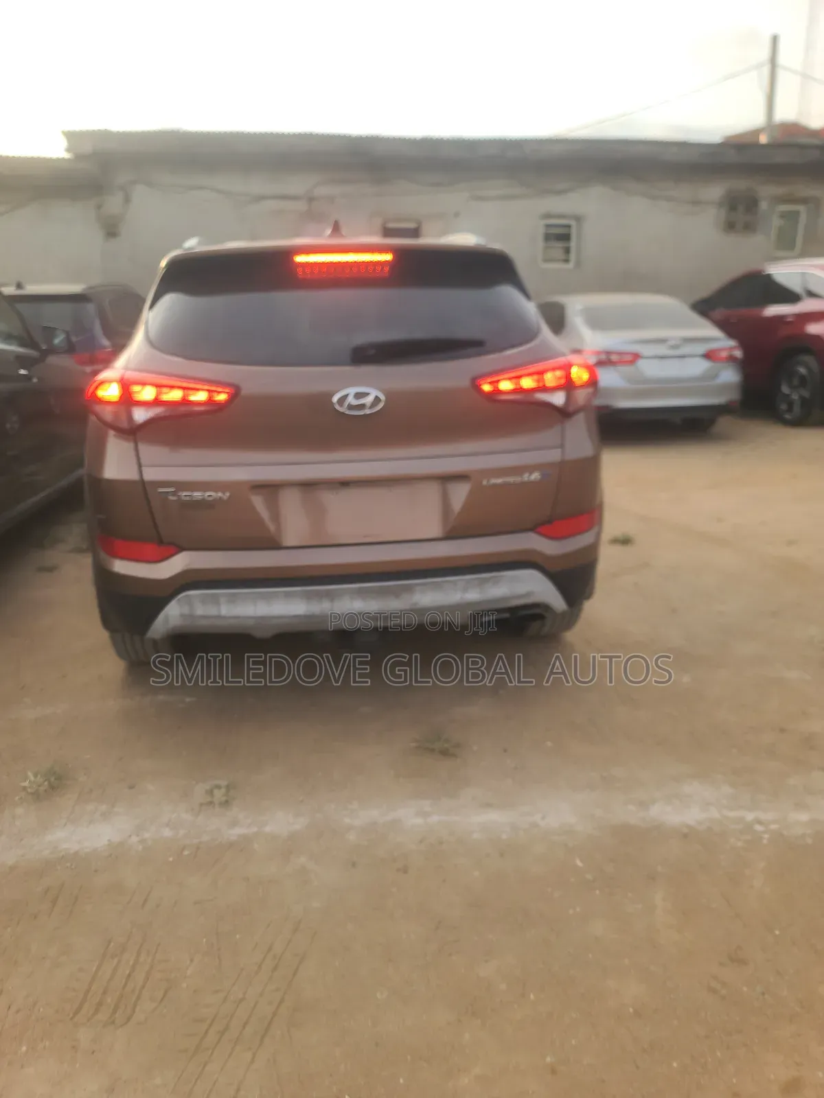 Hyundai Tucson Limited AWD 2017 Brown
