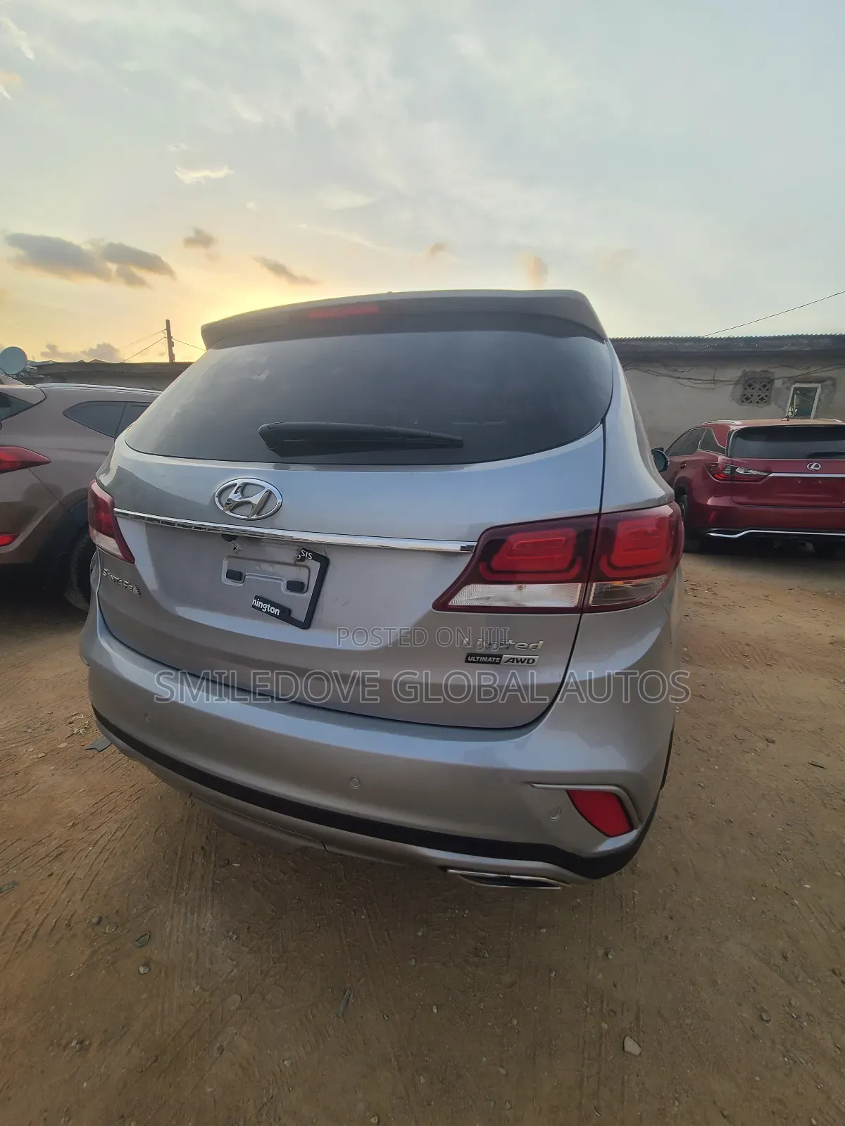 Hyundai Santa Fe Limited Ultimate FWD 2017 Silver