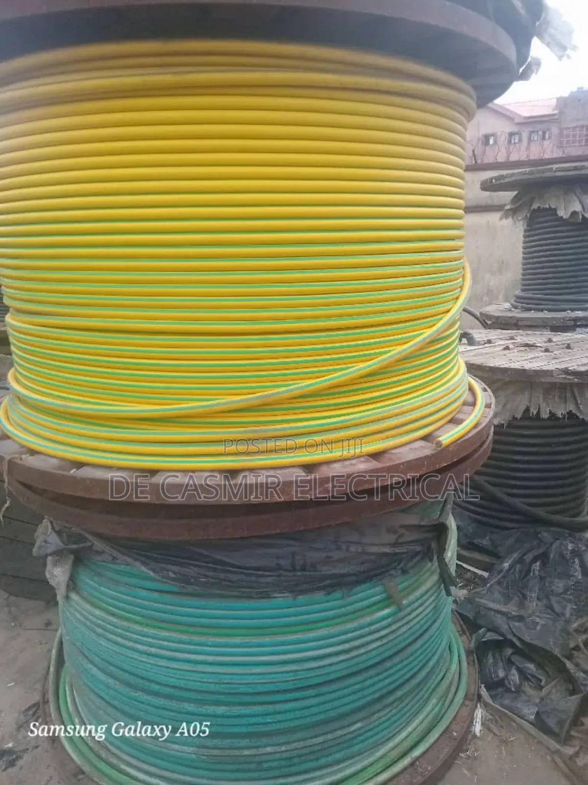 1x120mm2 Green&Yellow Pvc/Pvc Cable