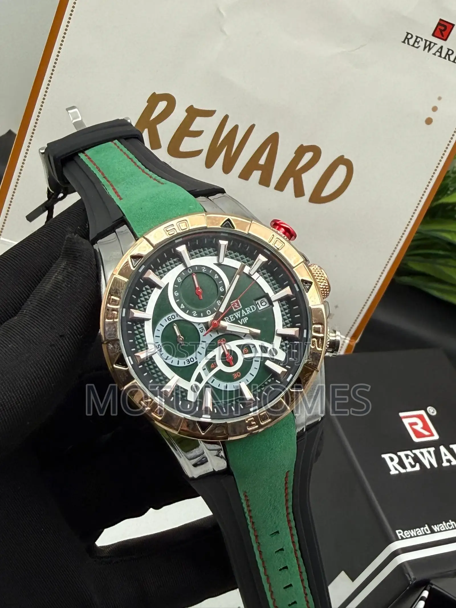 Rewardvip Wristwatch for Men Active Chronograph