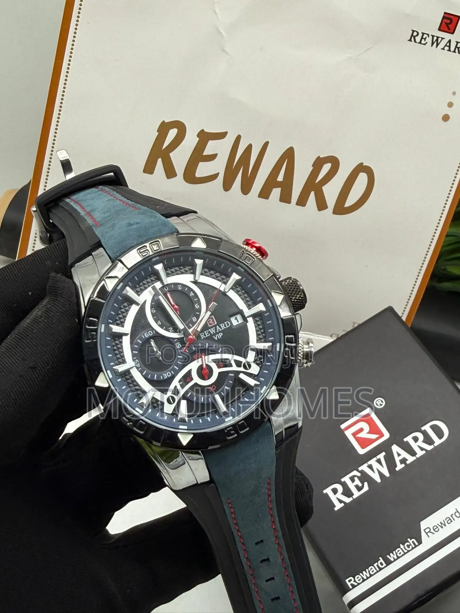 Rewardvip Wristwatch for Men Active Chronograph