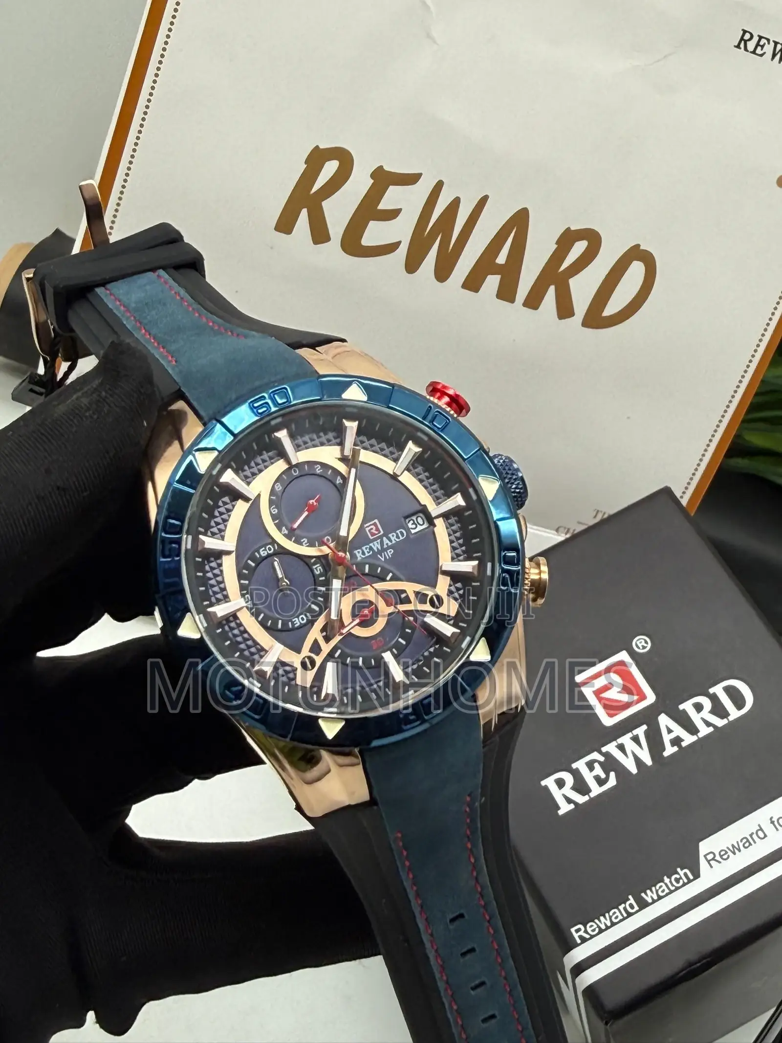 Rewardvip Wristwatch for Men Active Chronograph