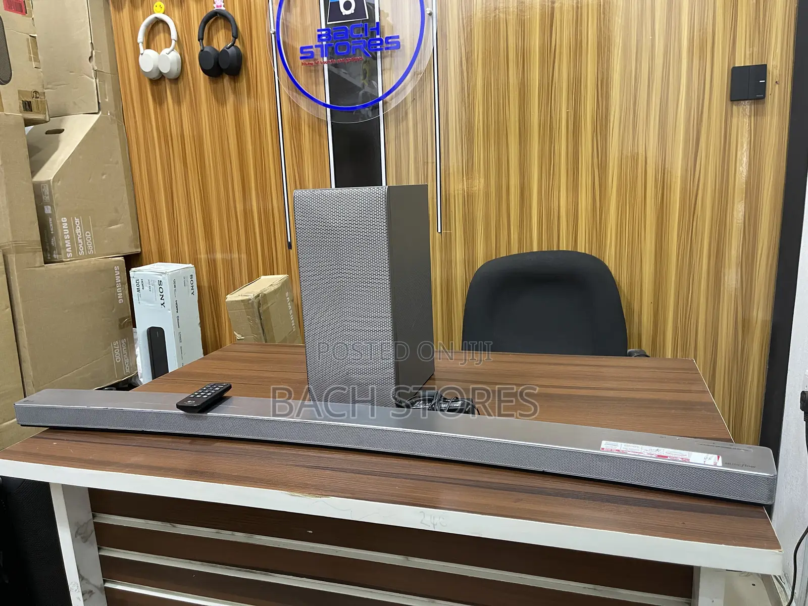 Lg Las855 Musicflow Curved Wireless Soundbar With Wi-Fi