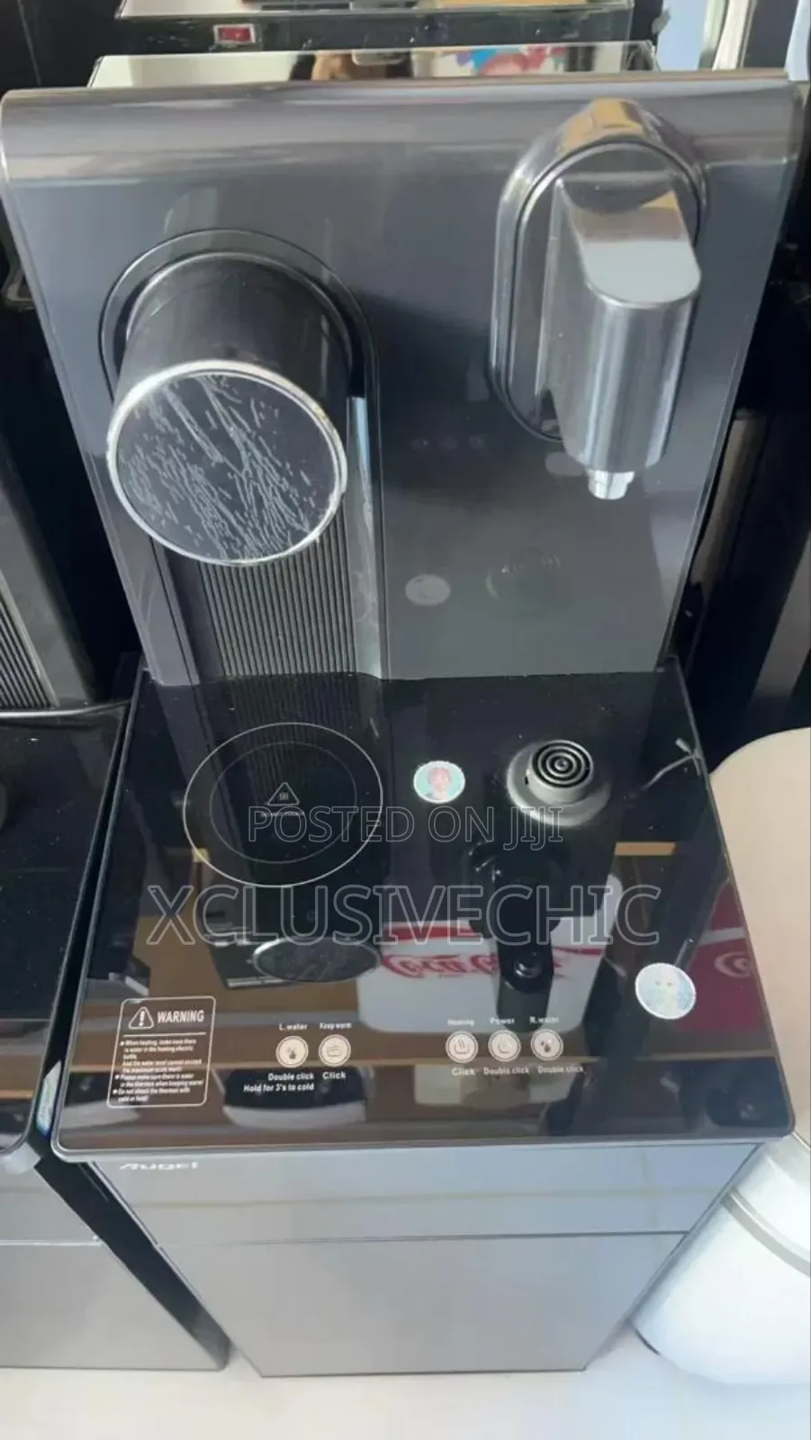 English Version Tea Bar Hot and Cold(Electric Cooling) Water Dispenser