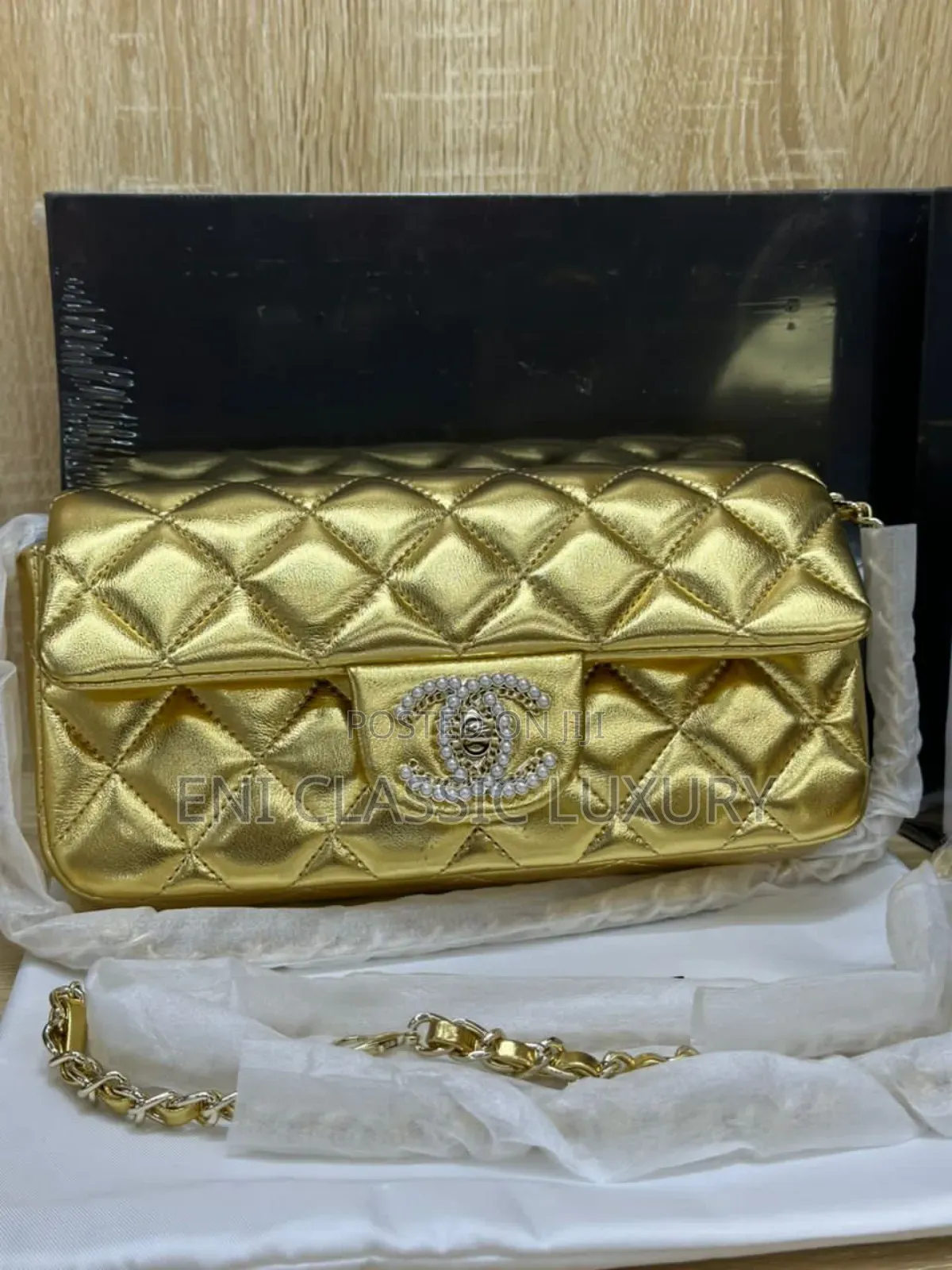 Chanel Luxury Women's Bags Well Banded Package With Box