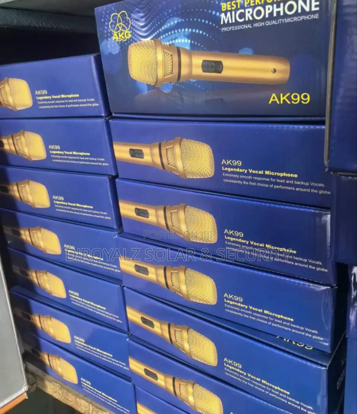 An Akg Ak99 Legendary Vocal Microphone.