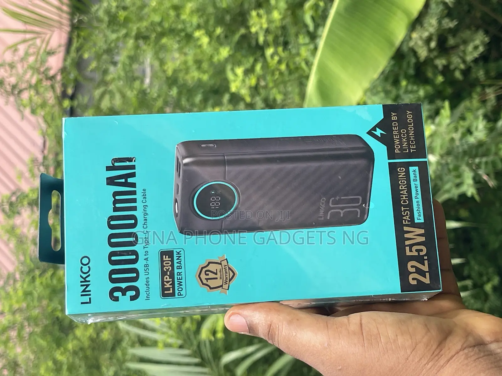 Power Bank (Linkco 30000mah Fast Charging Power Bank)