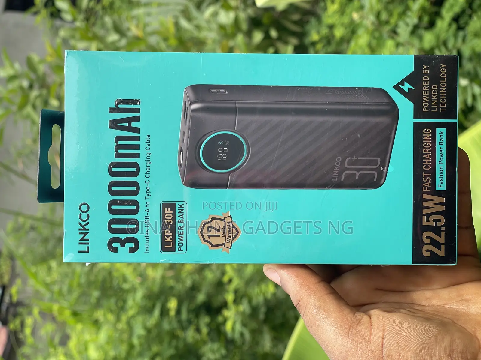 Power Bank (Linkco 30000mah Fast Charging Power Bank)
