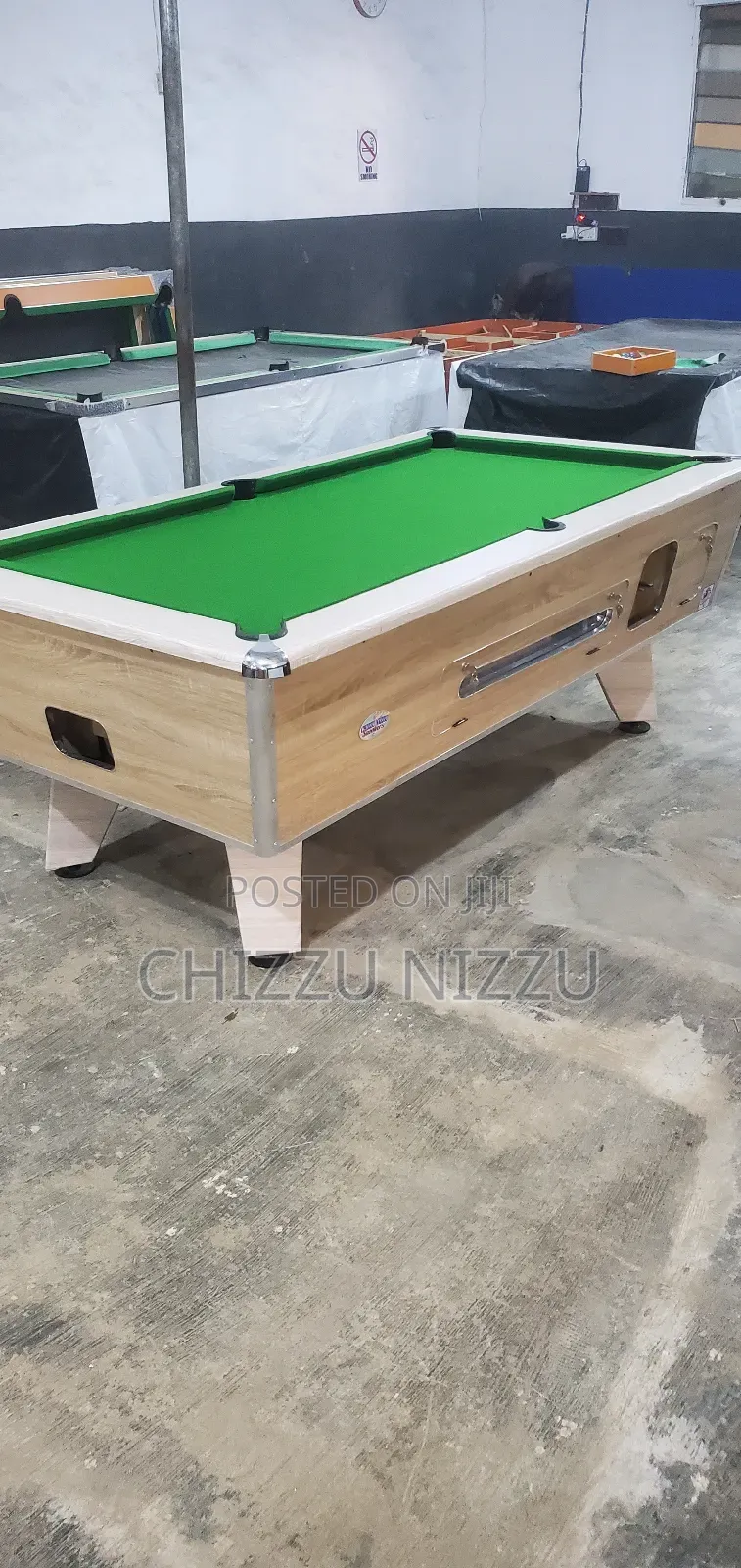 7feet Professionally Crafted Coin Operated Marble Snooker Billiard Poo