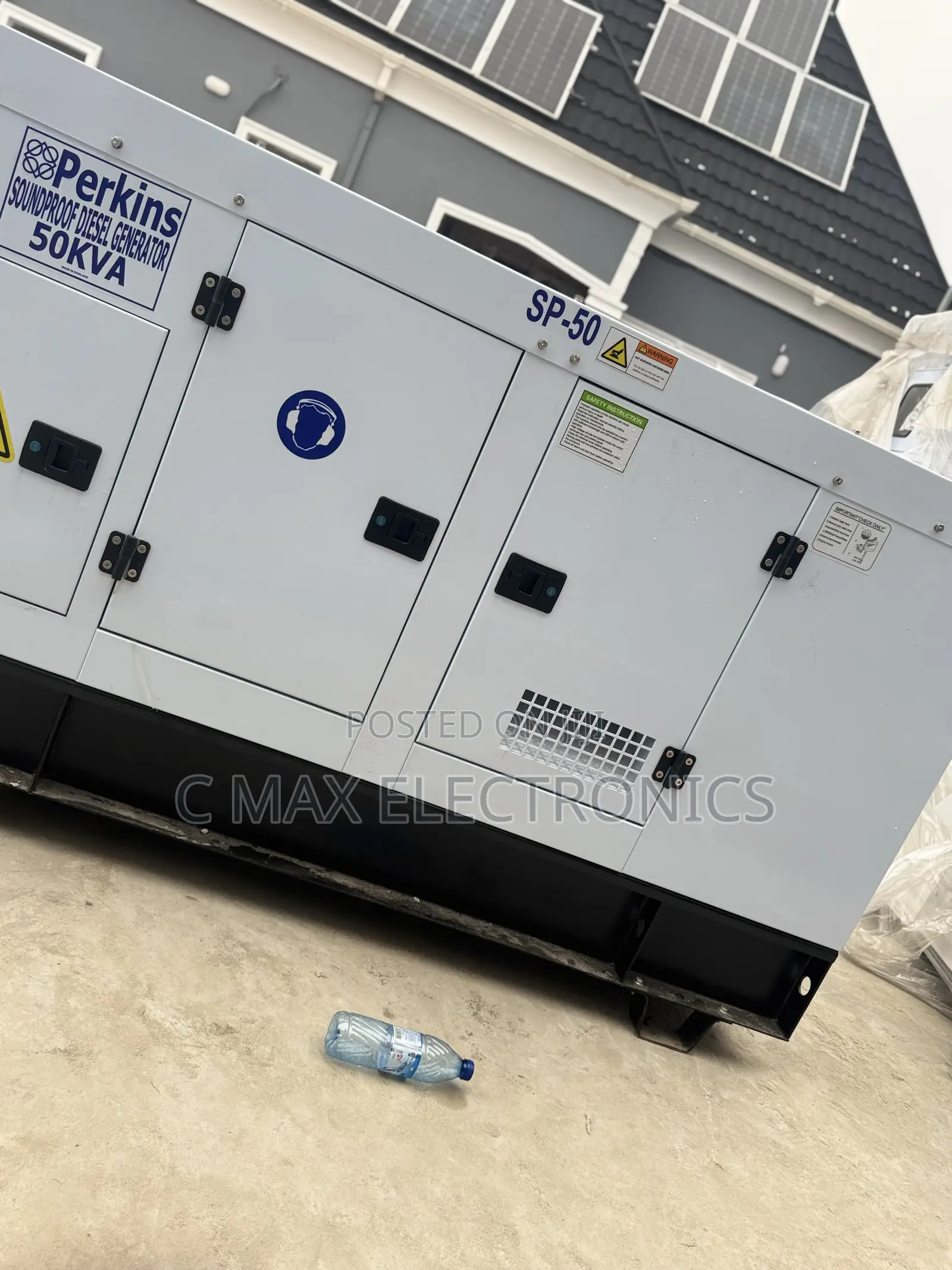 Perkins 50kva Diesel Generator – Super Silent – Brand New