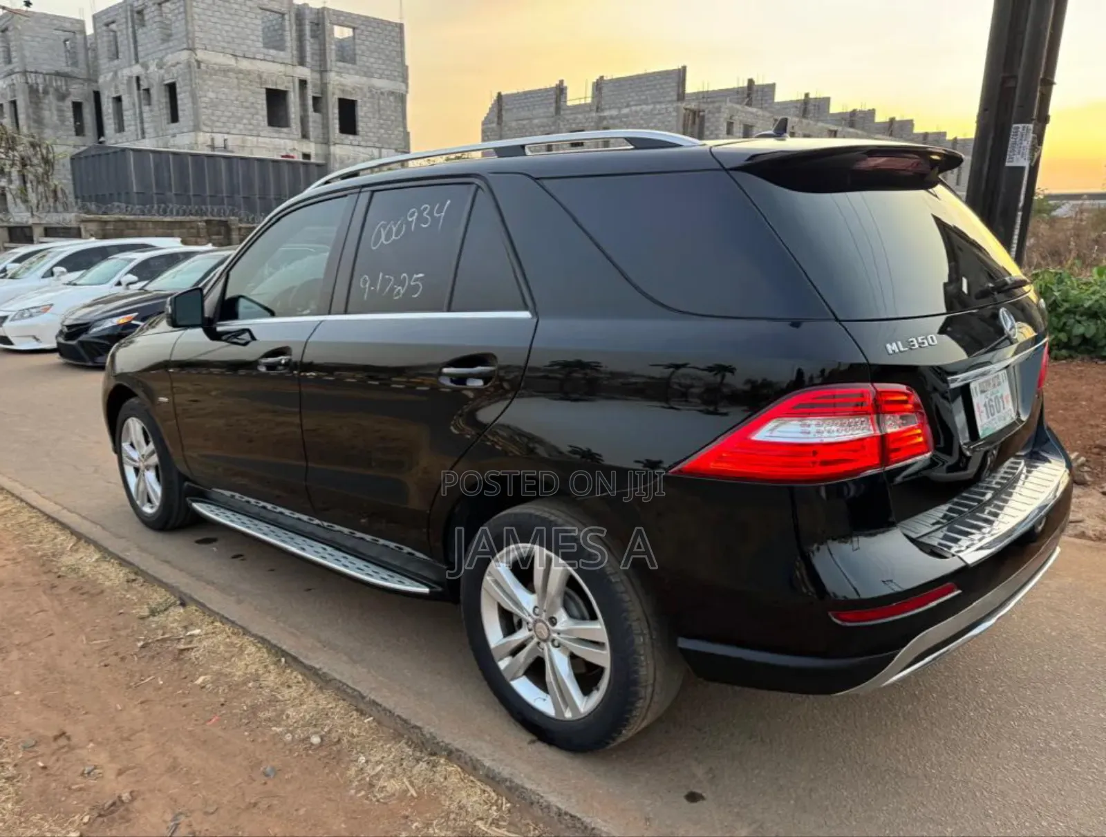 Mercedes-Benz M Class ML 350 4Matic 2012 Black