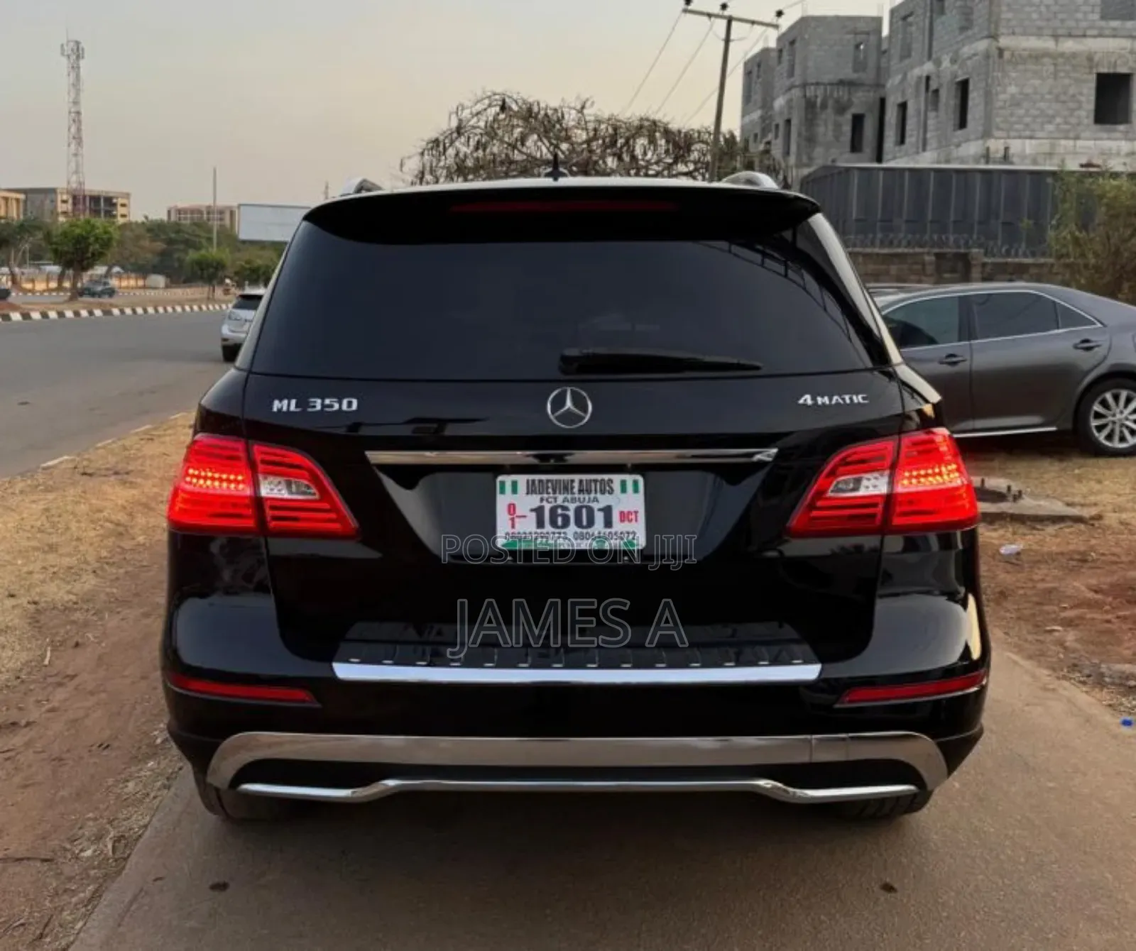Mercedes-Benz M Class ML 350 4Matic 2012 Black