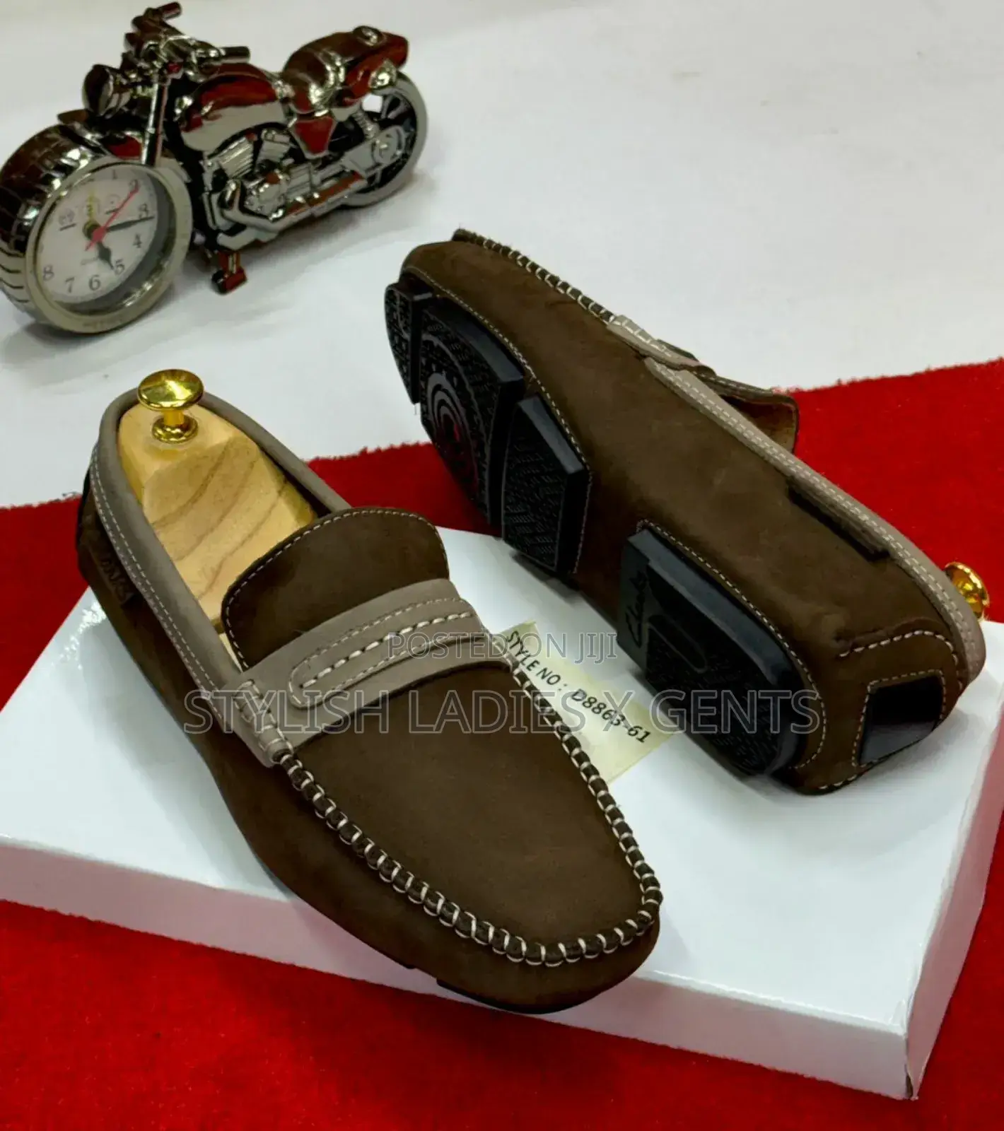 Clarks Suede Loafers