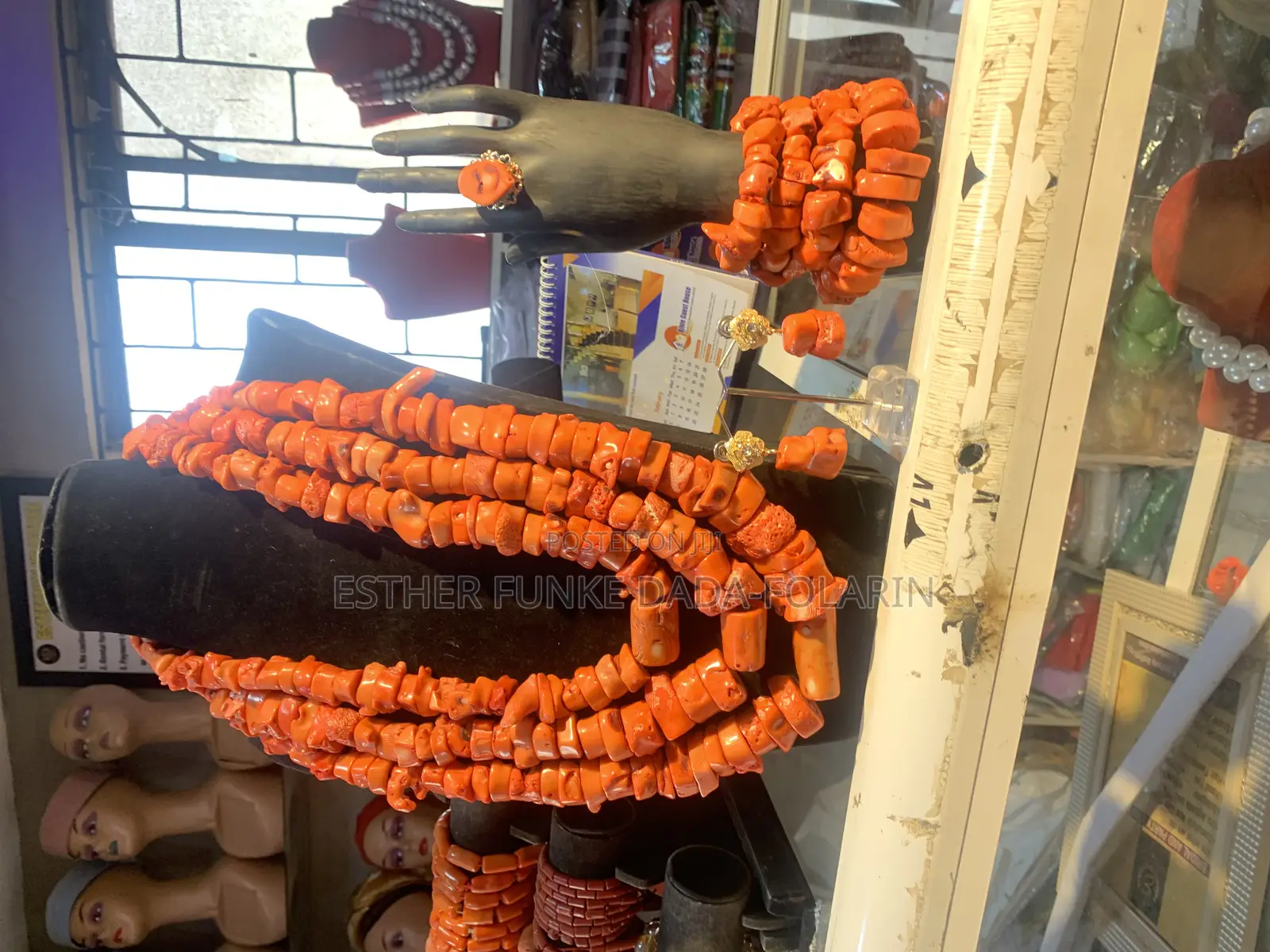 Bamboo Coral Beaded Jewelry