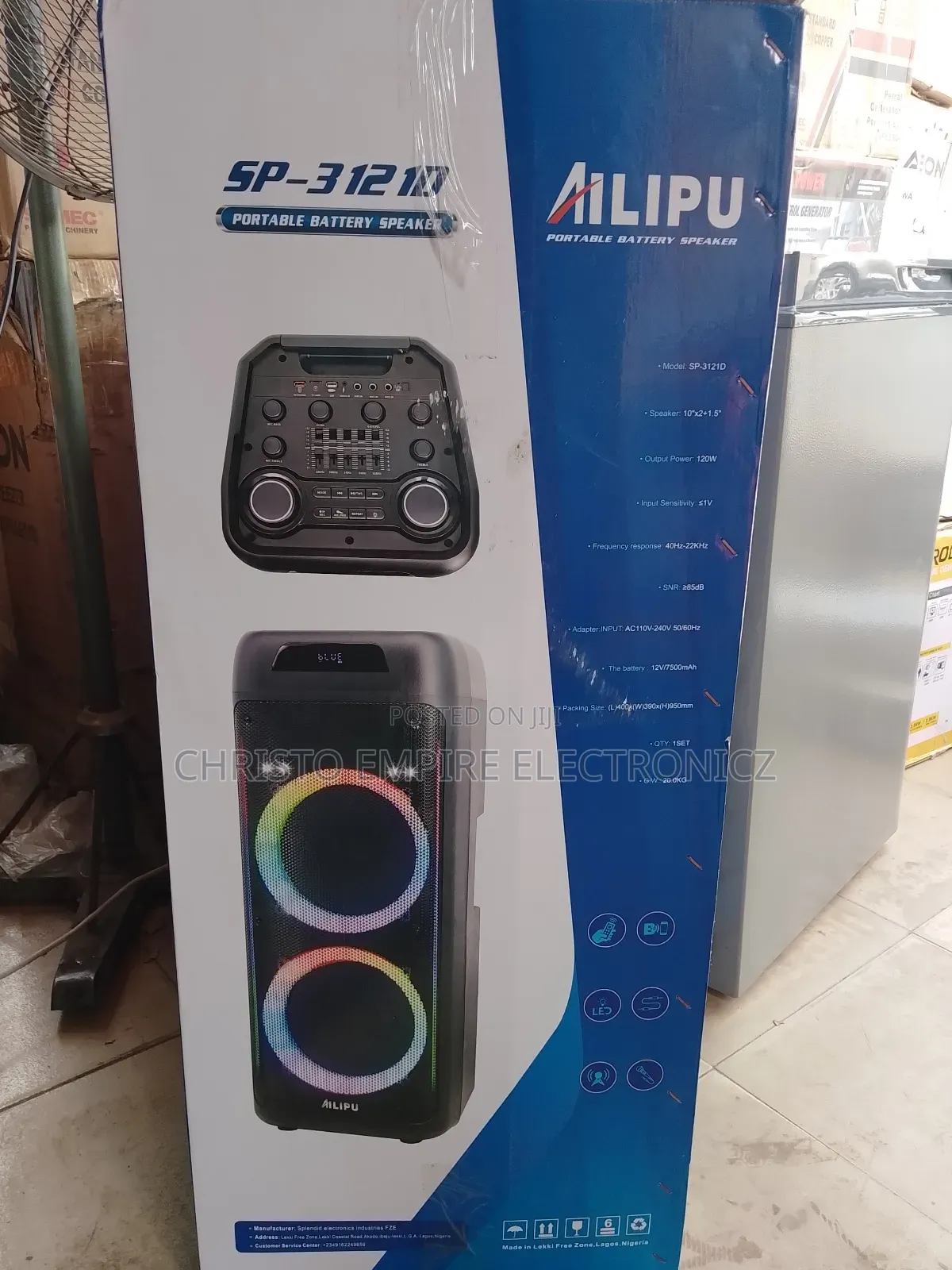 Ailipu Rechargeable Sound System