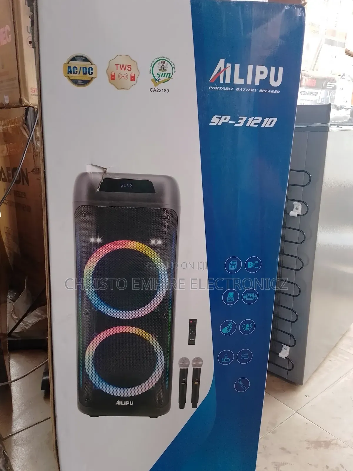 Ailipu Rechargeable Sound System