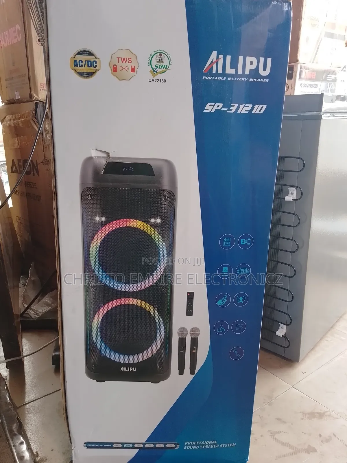 Ailipu Rechargeable Sound System