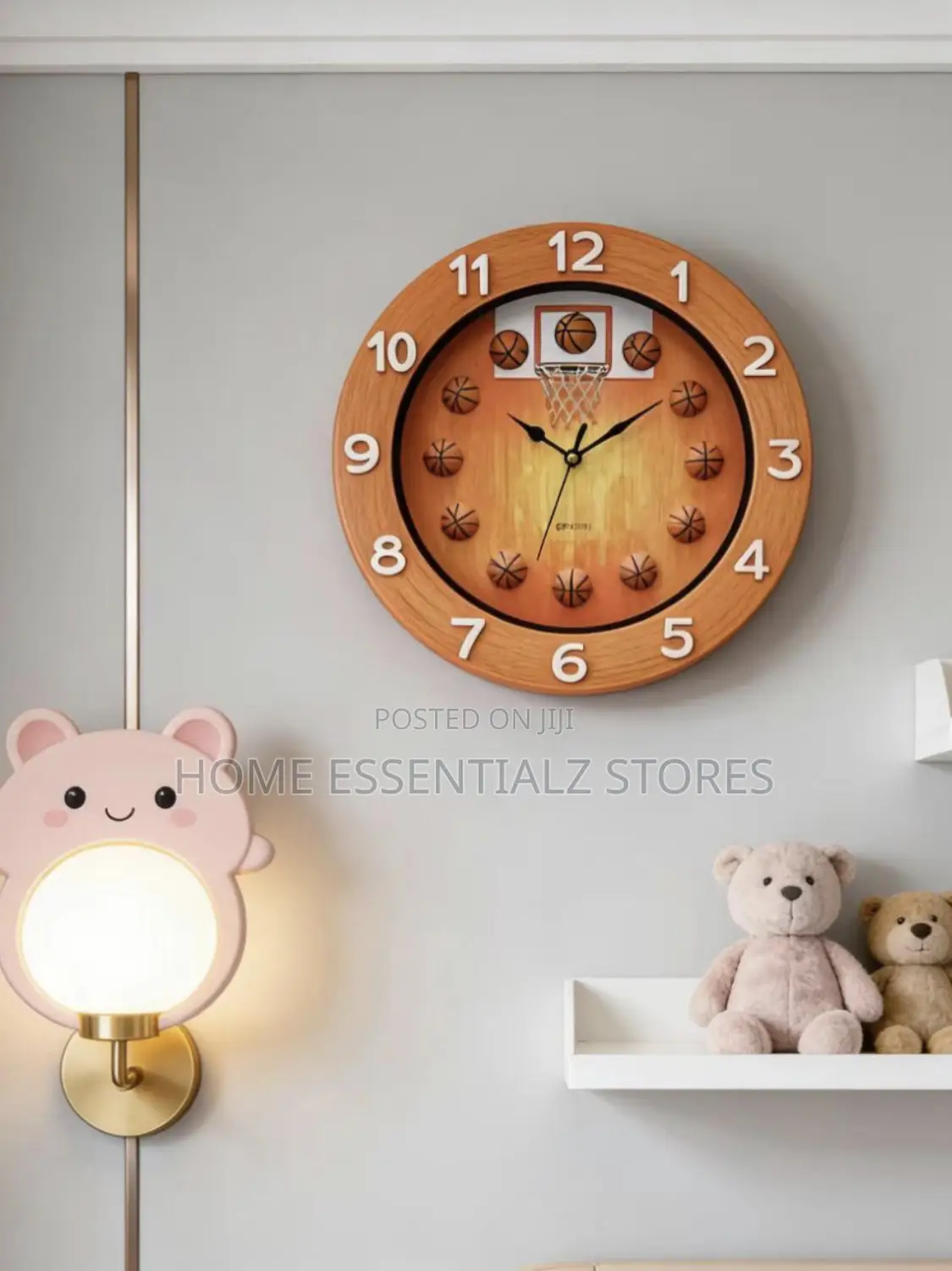 Football Wall Clock - Home Decor Wall Clock