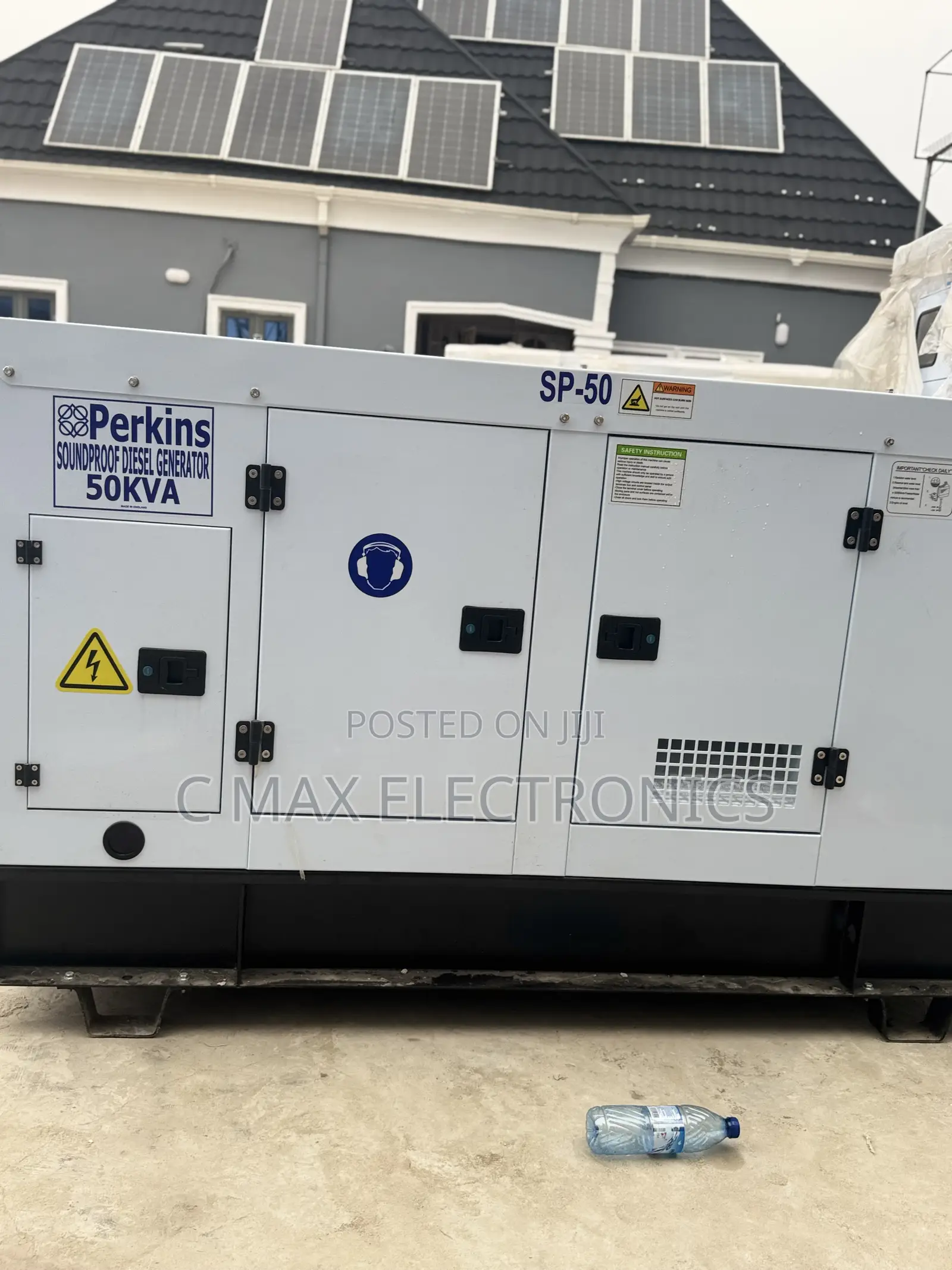Original Perkins 50kva Diesel Generator – Super Silent – Brand New