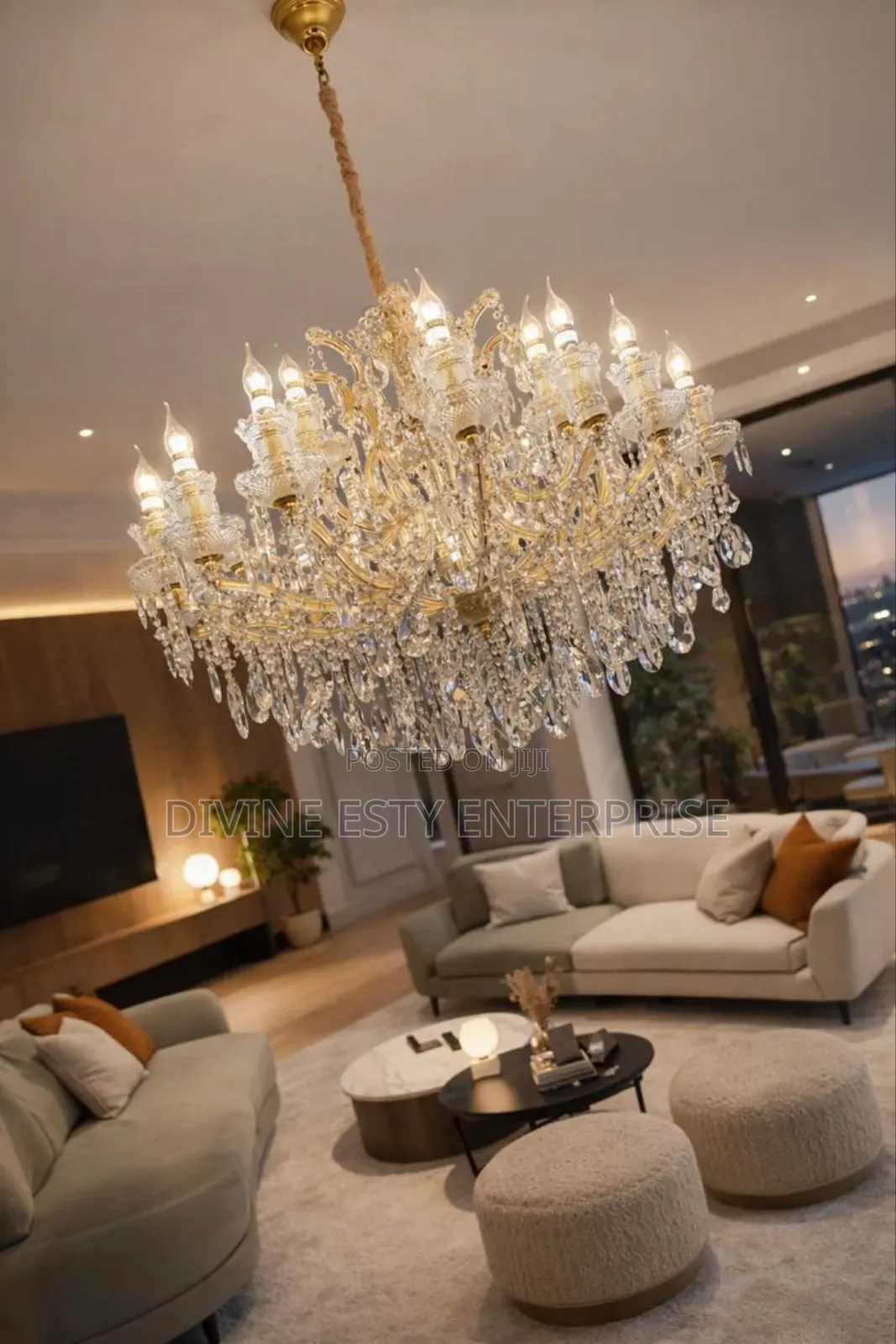 Glistening Elegance Chandelier