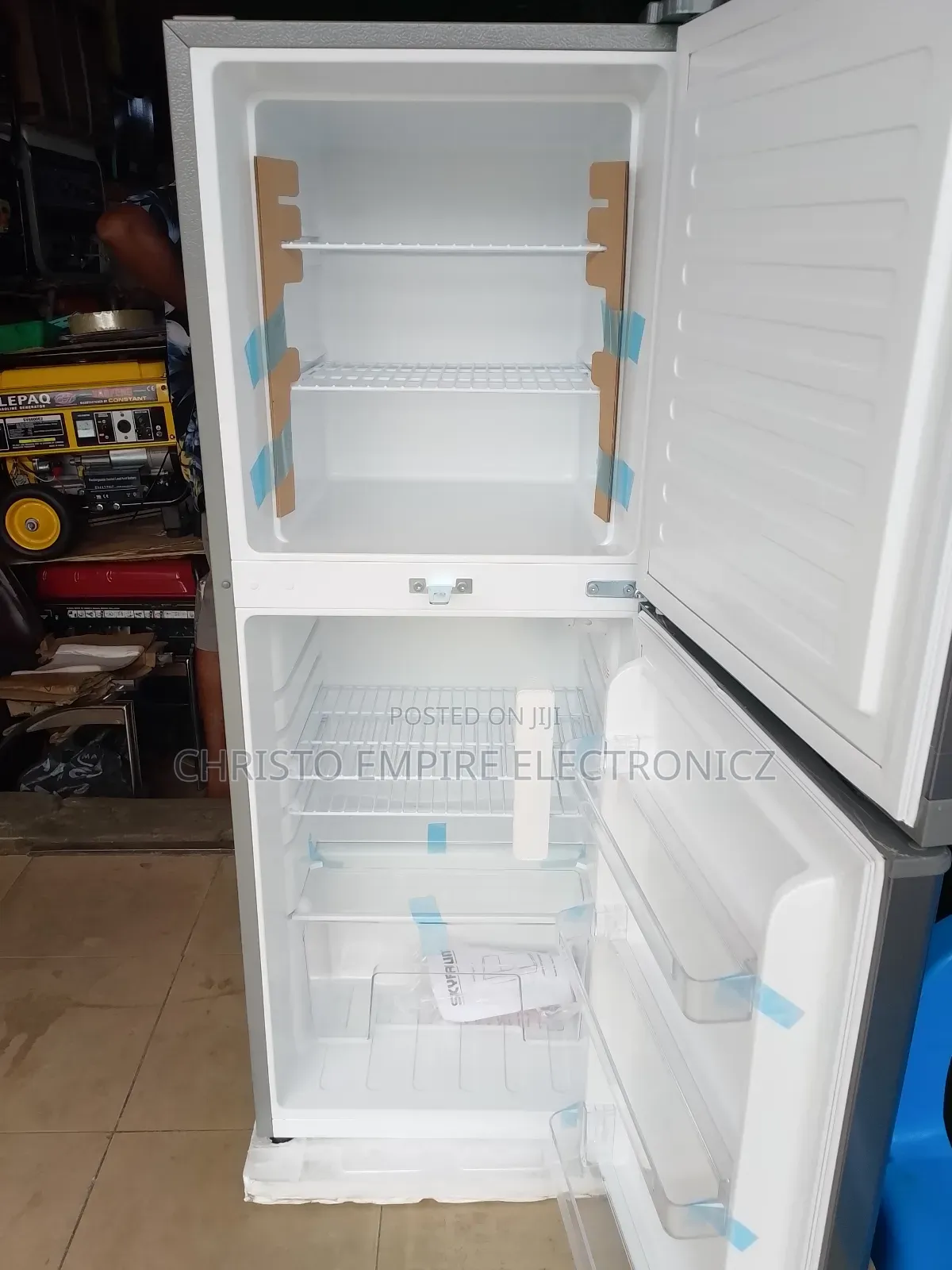 Skyrun Standing Fridge Half Fridge Half Freezer