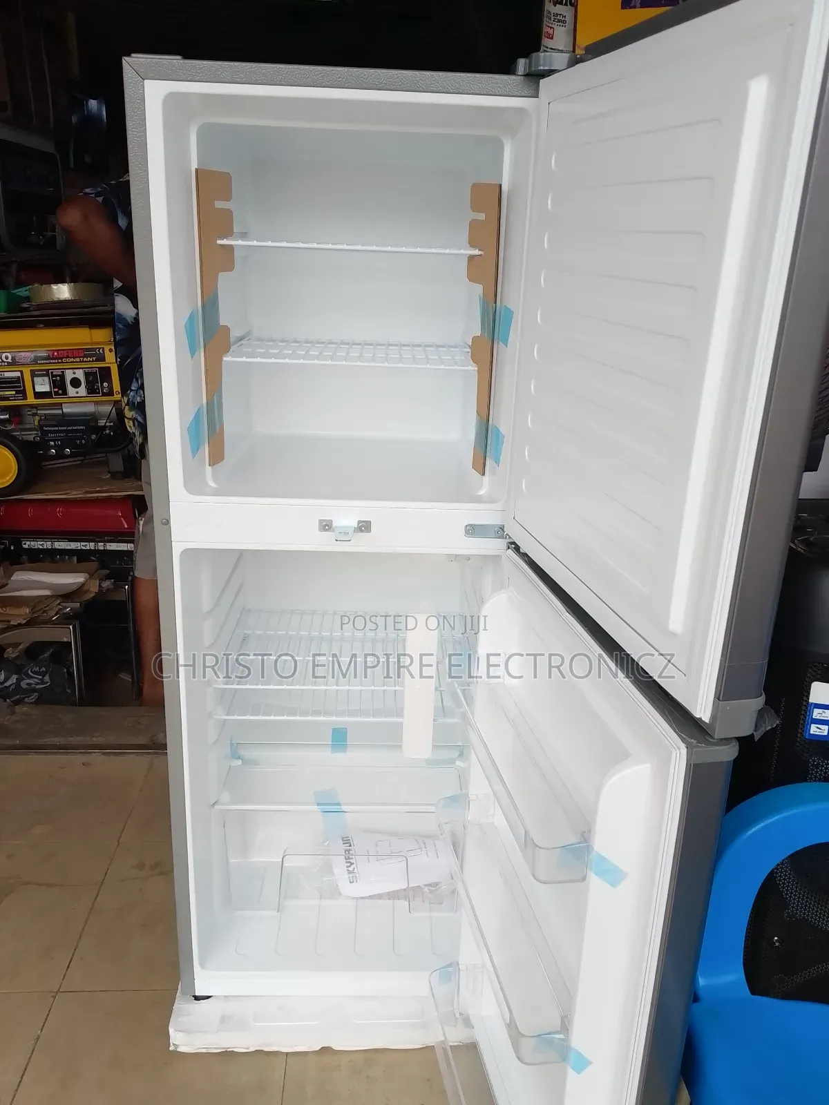 Skyrun Standing Fridge Half Fridge Half Freezer