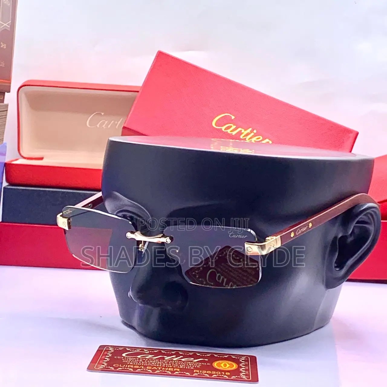 Cartier Sunglasses - Authentic Luxury, Brand New!