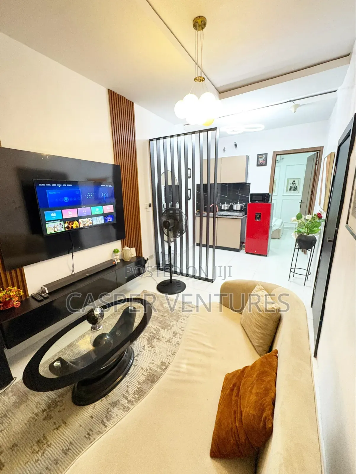 Furnished 1bdrm Apartment in Conservation, Lekki Phase 2 for rent