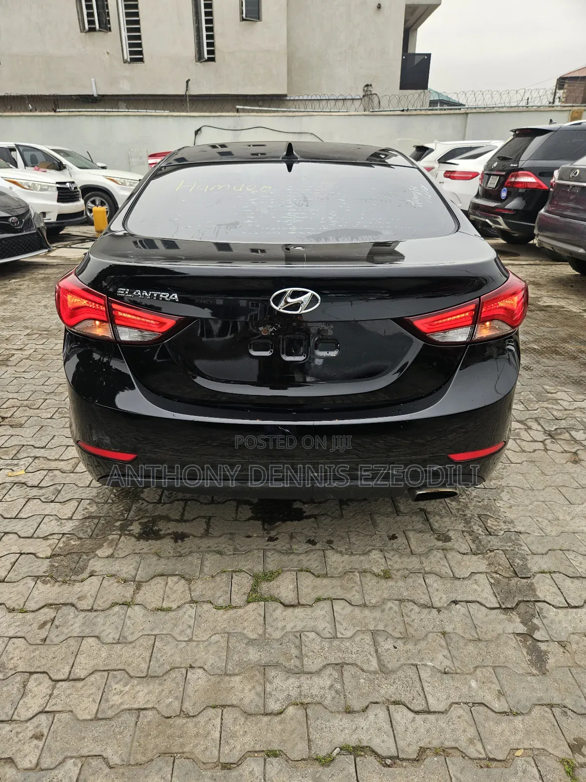 Hyundai Elantra Limited 4dr Sedan (1.8L 4cyl 6A) 2015 Black