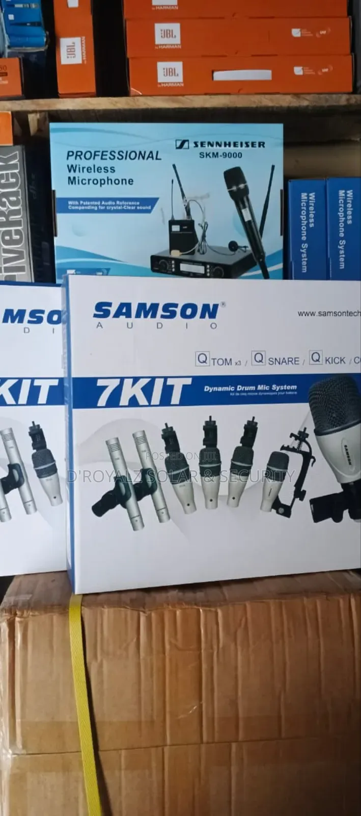 Samson 7kit Dynamic Drum Mic System