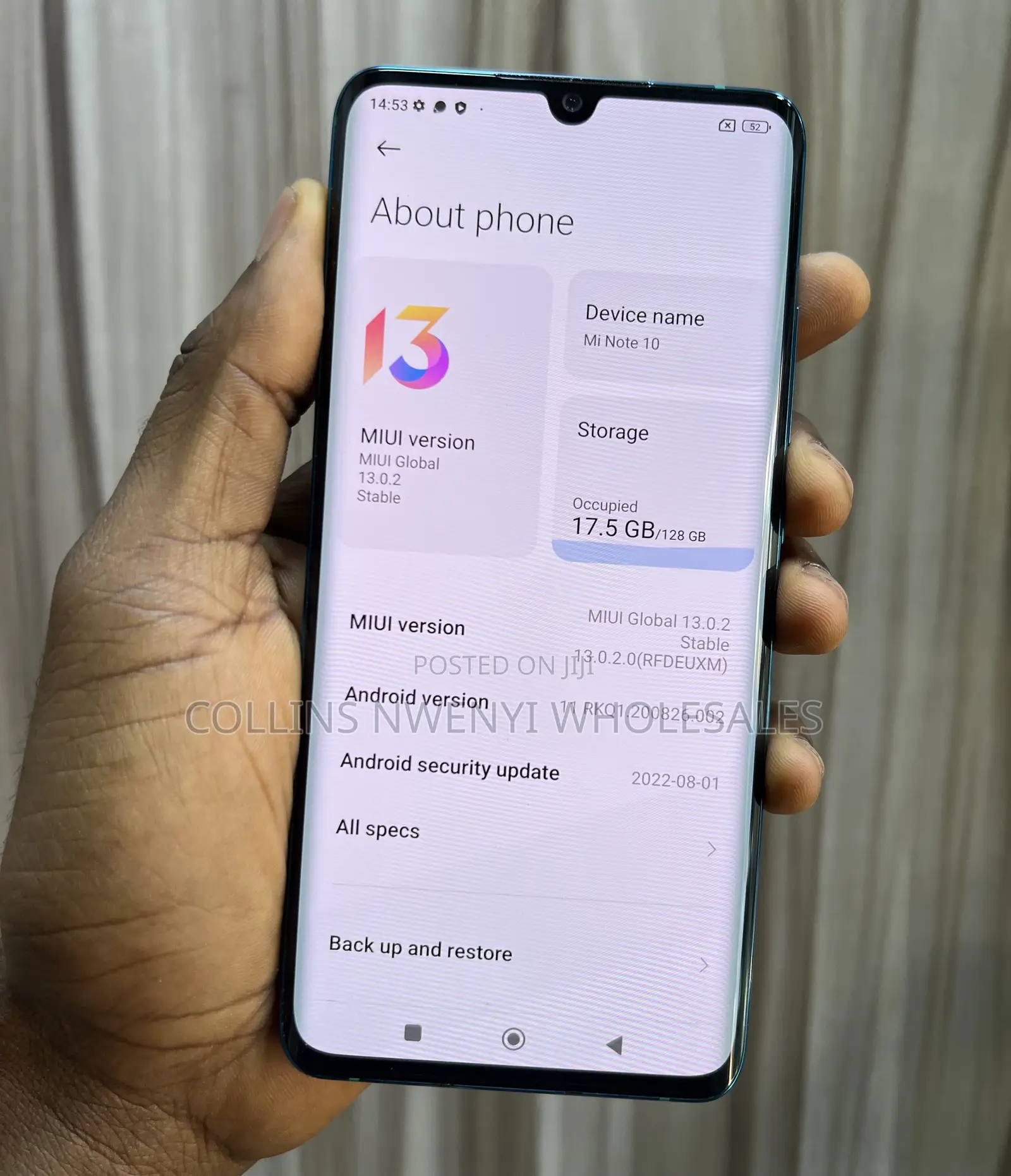 Xiaomi Mi Note 10 128 GB Green
