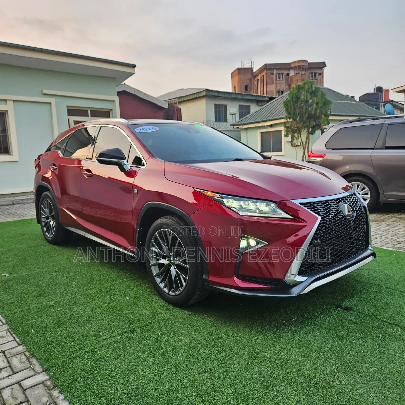 Lexus RX 350 F Sport AWD 2016 Red
