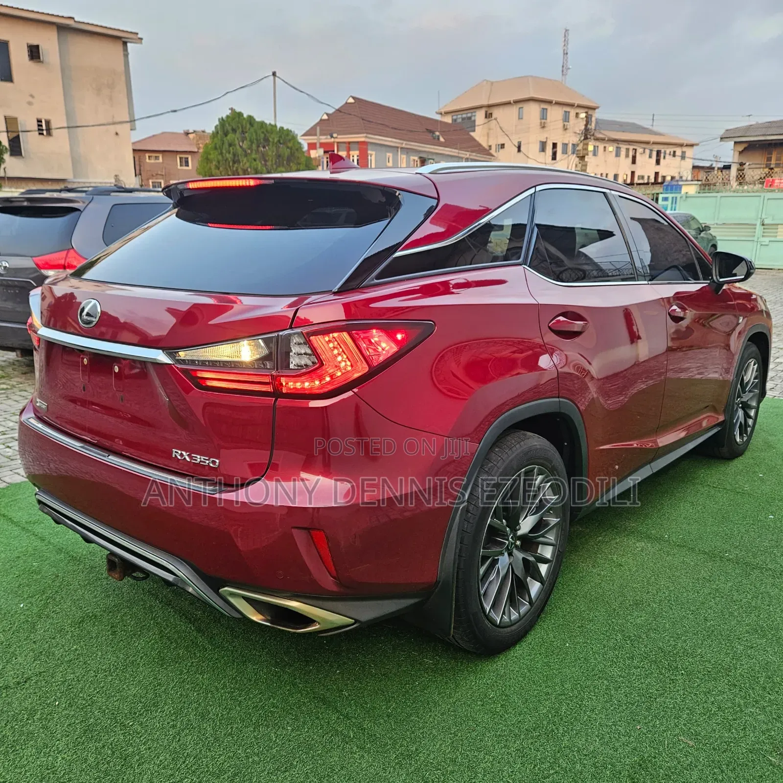 Lexus RX 350 F Sport AWD 2016 Red