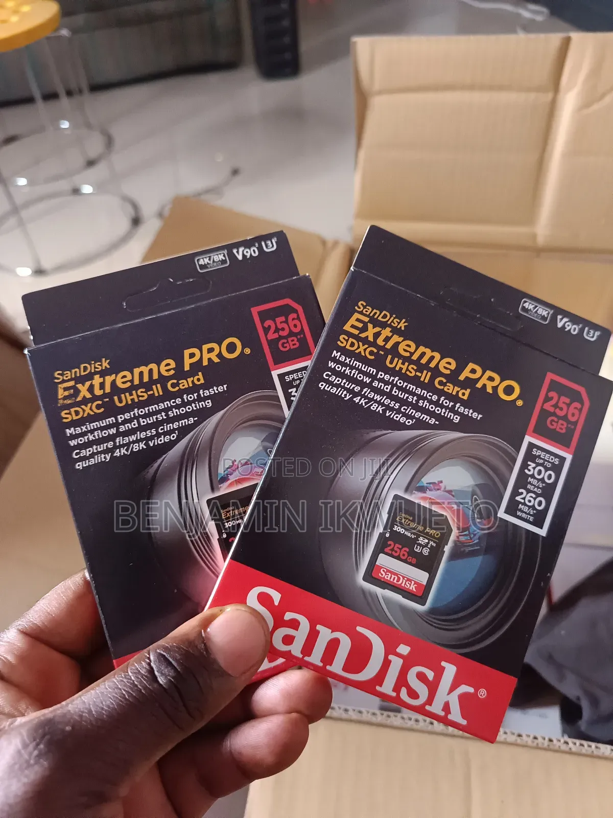 256 Gig Sd Card Extreme Pro (200mb/S)