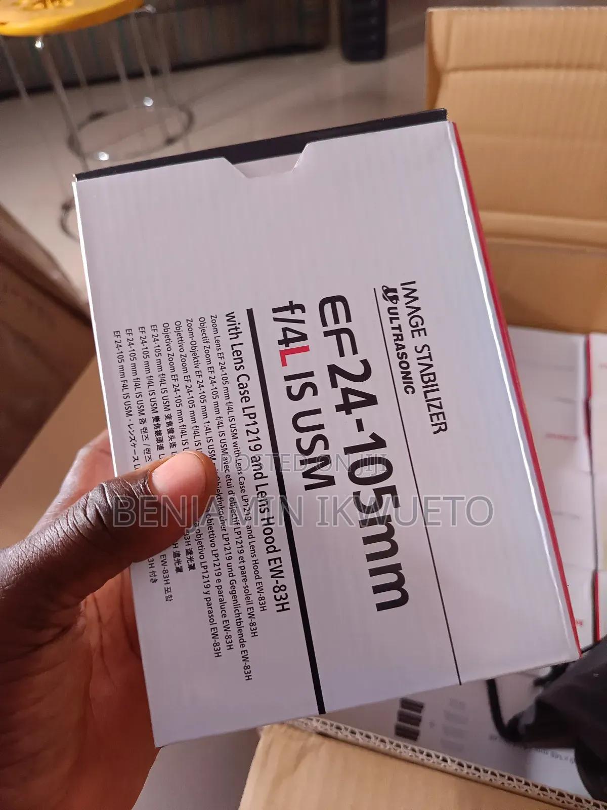 Canon Full Frame Lens 24-105mm