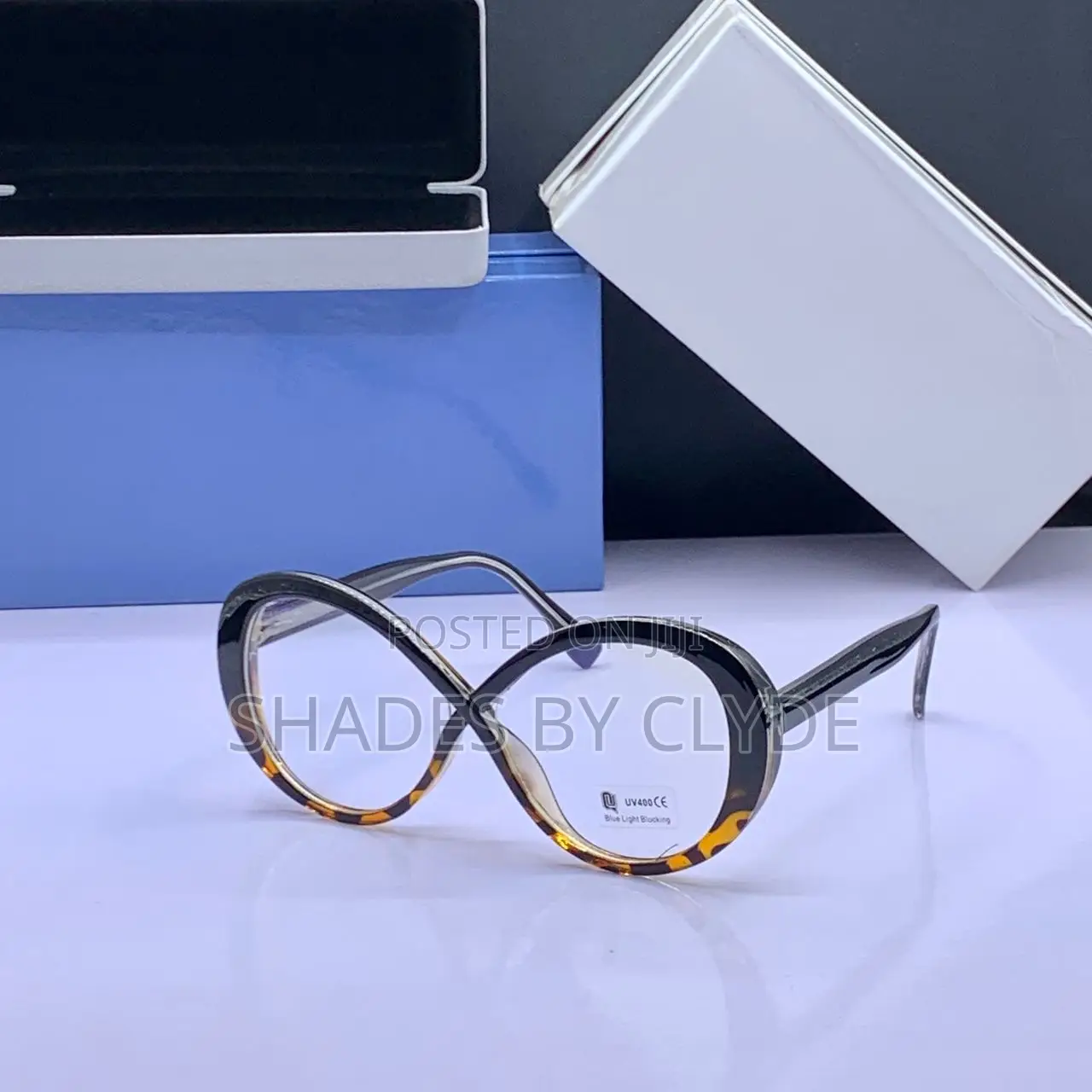 Statement Eyeglasses - Infinity Design, Blue Light Protection!