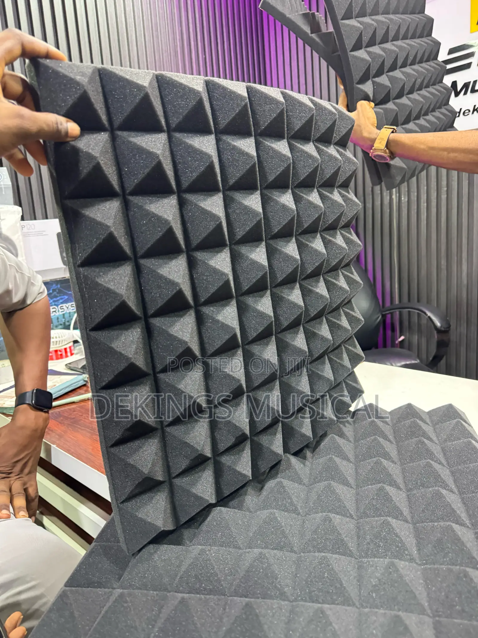 Acoustic Wall Foam Sound Proof Panel 50cmx50cm